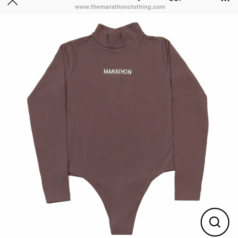MARATHON EGGPLANT BODYSUIT